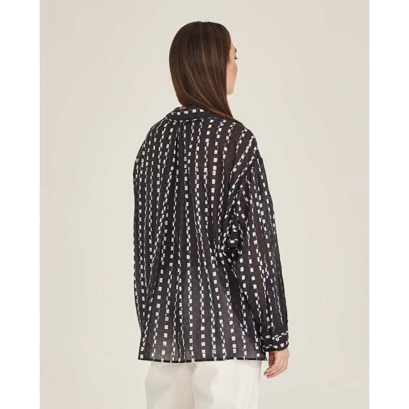 Caroline Sills Becca Print Shirt image number 1
